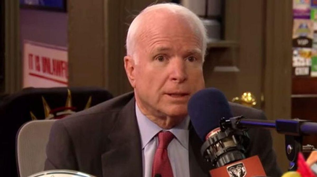 Kyrsten Sinema is no John McCain -- try as she might