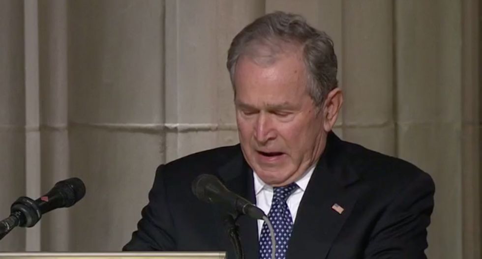 George W. Bush speaks out as GOP civil war over impeachment intensifies