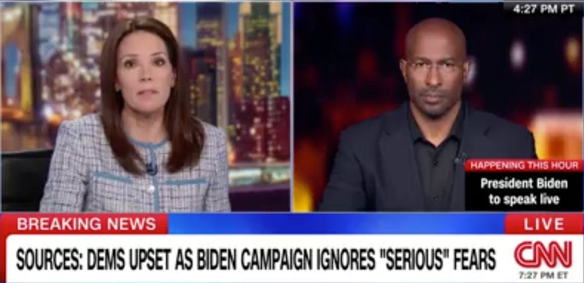 'I'm in Pampers': Van Jones unashamed of being part of Biden 'bedwetting brigade'
