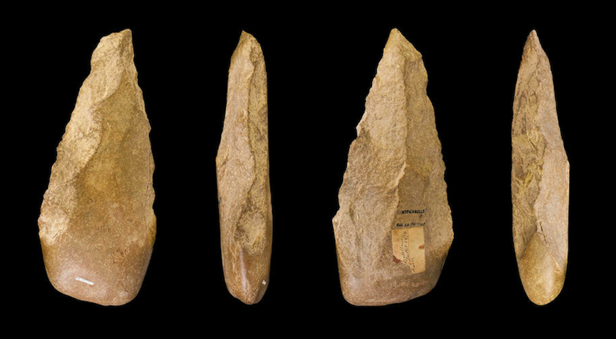 Scientists in Morocco unearth Stone Age hand-axe dating back 1.3 million years