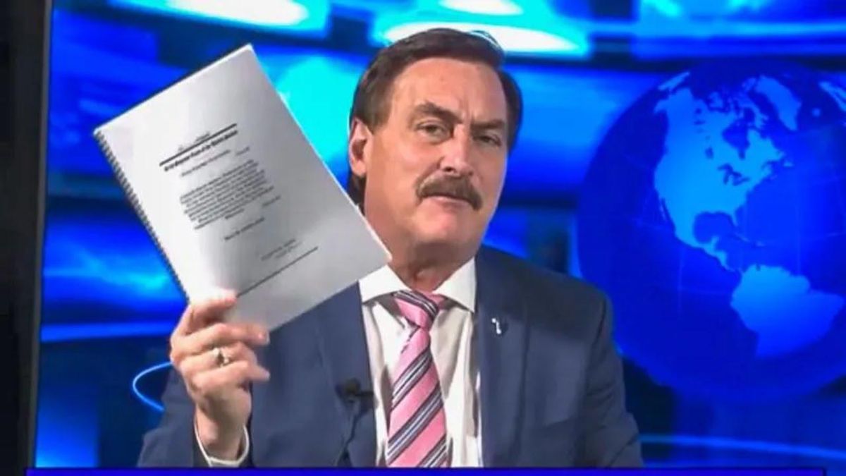 'They're making a mockery out of it': Mike Lindell despairs on live TV over his election lawsuit flop