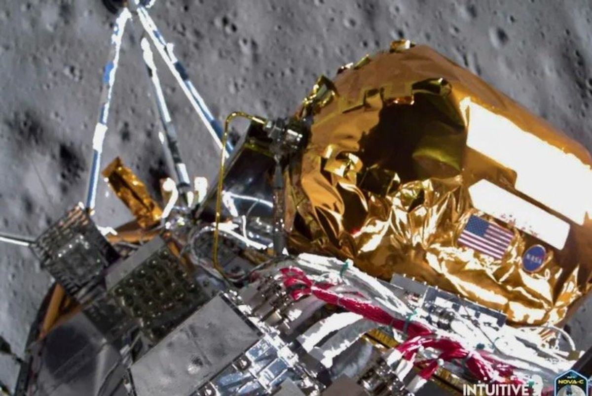 U.S. Moon lander 'permanently' asleep after historic landing: company