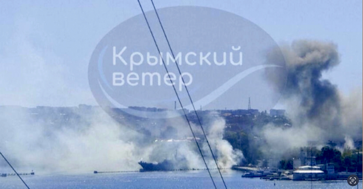 Russia says Crimea naval HQ hit in missile attack