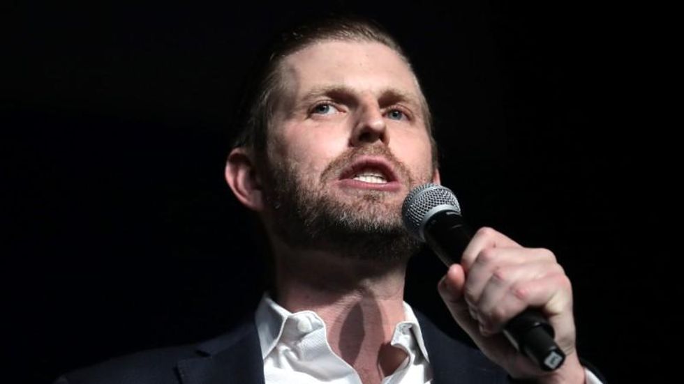 Eric Trump threatens to sue Rachel Maddow