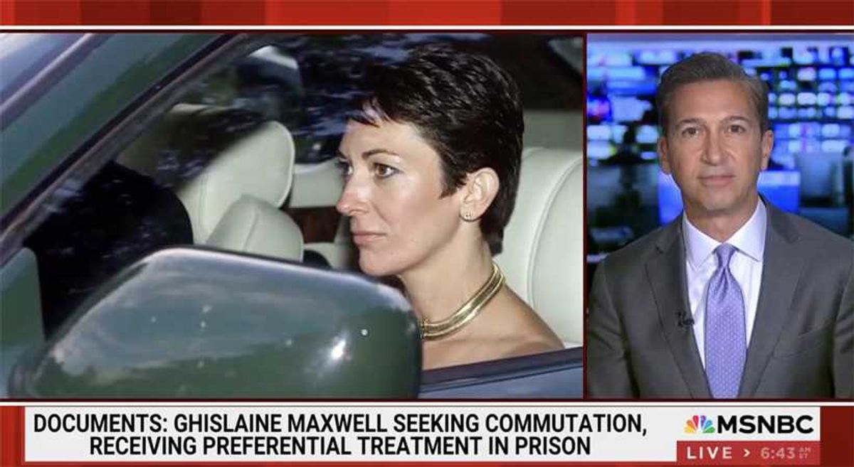 Ghislaine Maxwell may be angling for Trump pardon after prison transfer, reporter says