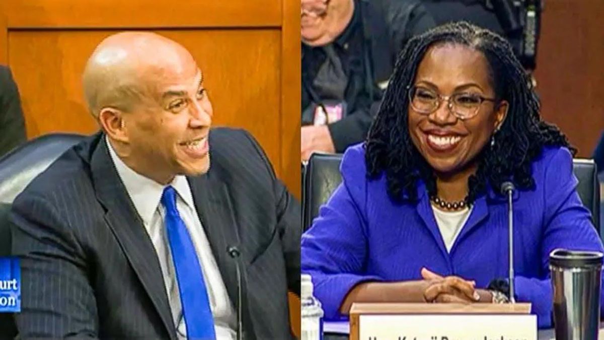 'This is not a normal day for America': Cory Booker expresses 'overwhelming joy' at Judge Jackson hearing