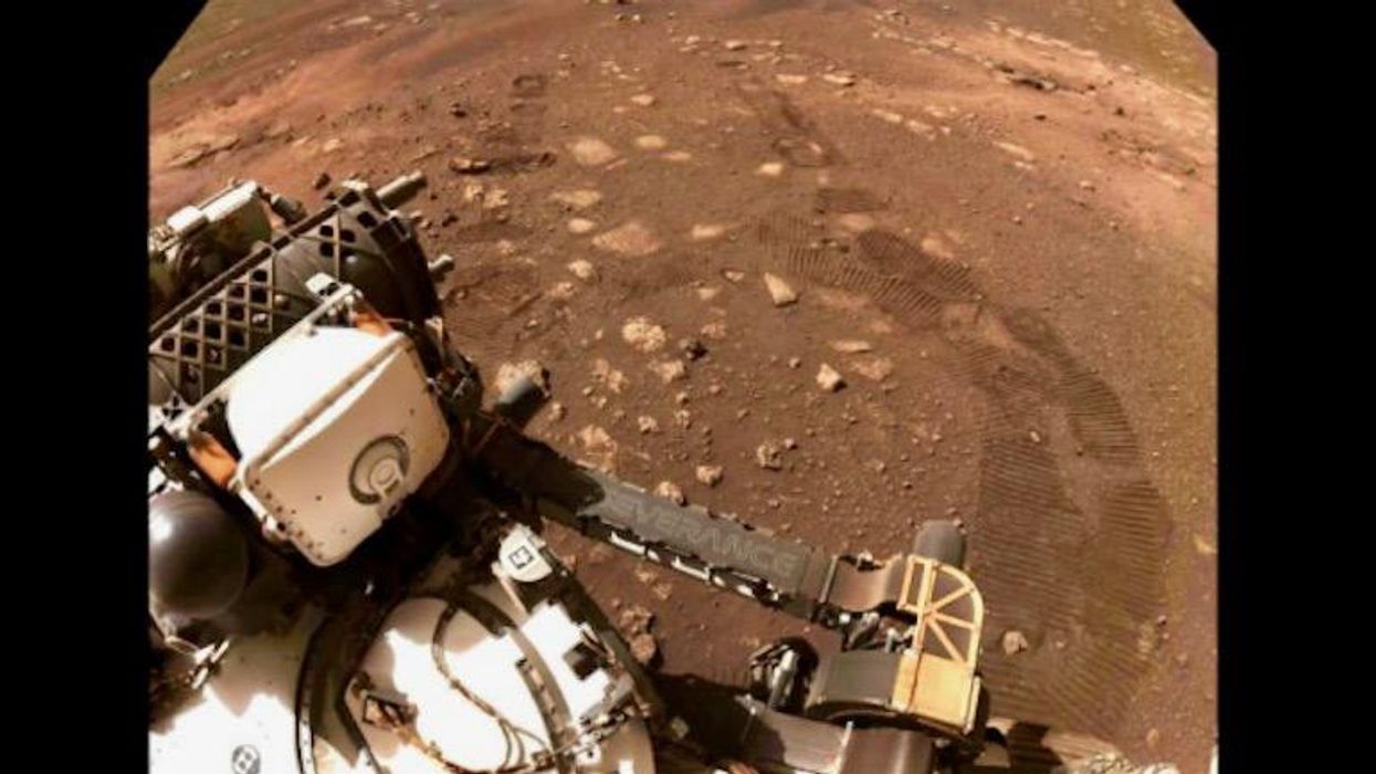 Mars rover Perseverance goes for a 'spin'