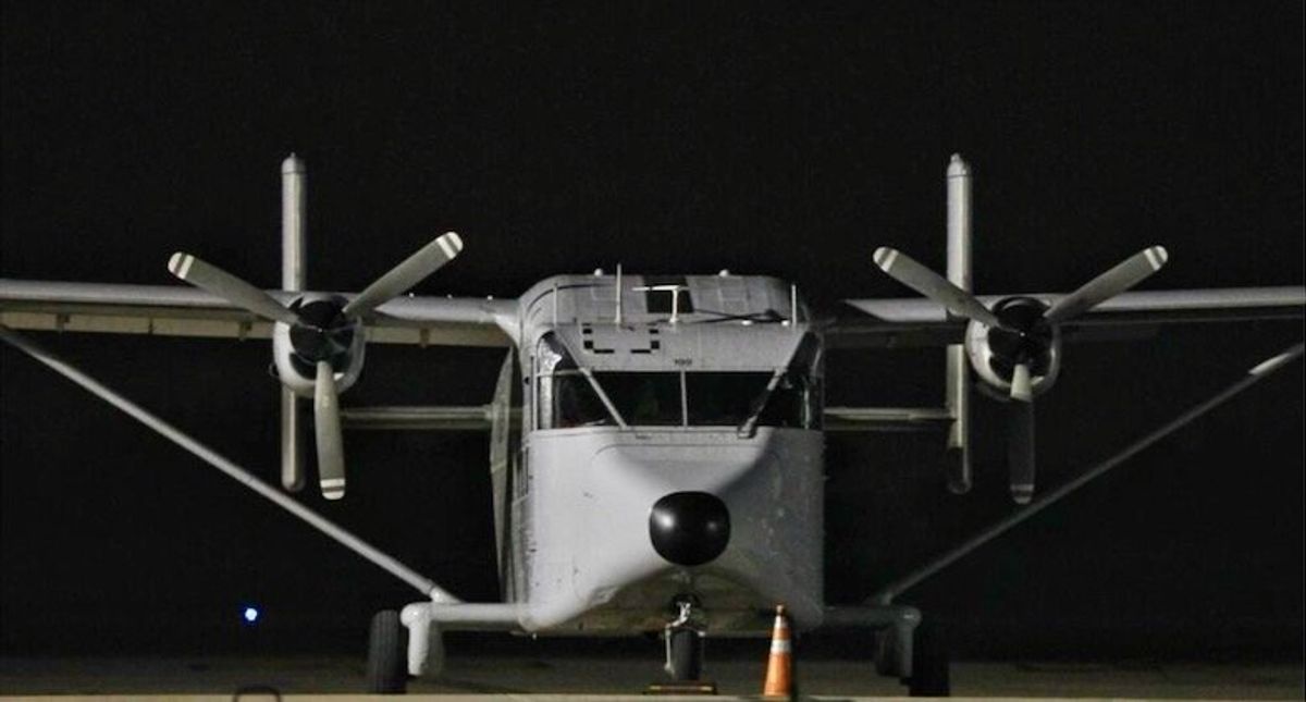 Aircraft used for 'death flights' returns to Argentina