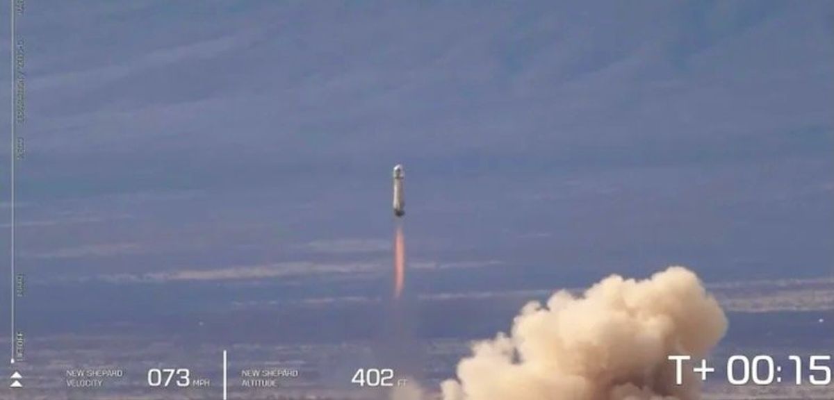 Blue Origin returns to space after year-long hiatus