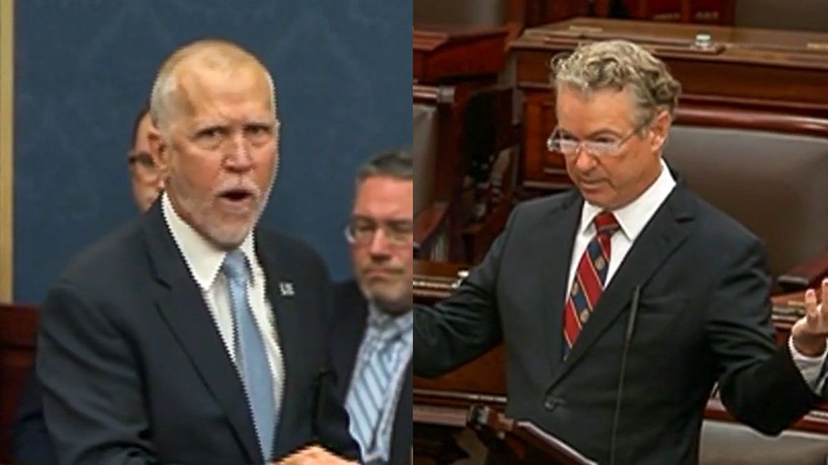 'Order in the Senate!' Sparks fly as Rand Paul derails GOP-backed hurricane relief bill