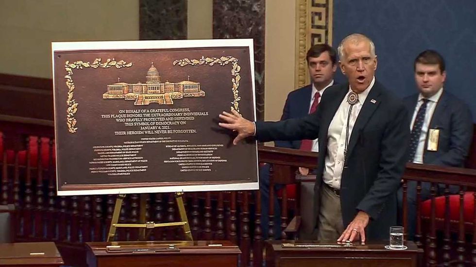 'Big defection against Trump': Senate GOP leader agrees to hang January 6 plaque