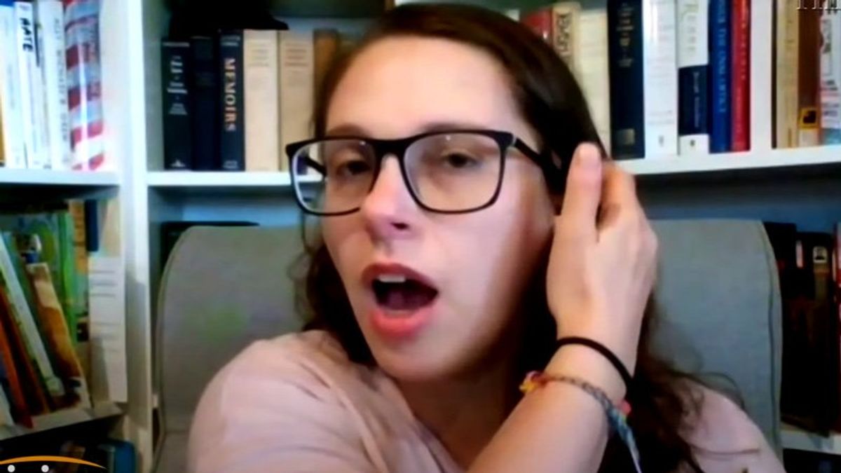 Conservative blames ‘nasty’ hot mic moment after her awkward ‘woke’ flub goes viral