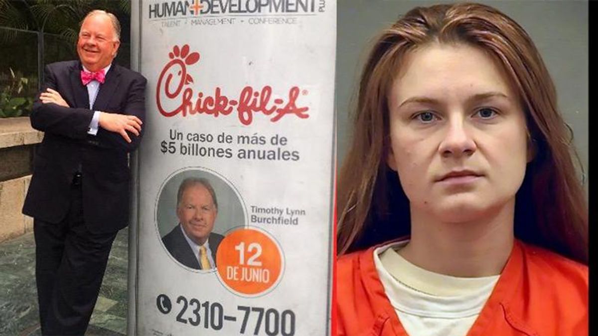 Chick-fil-a executive appears to have been manipulated by Russian spy Maria Butina: report