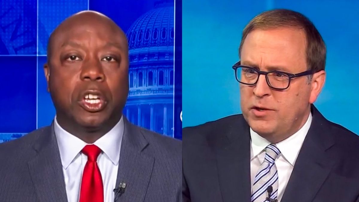 'Beyond the pale': ABC host hits Tim Scott for saying Biden has 'blood on his hands'
