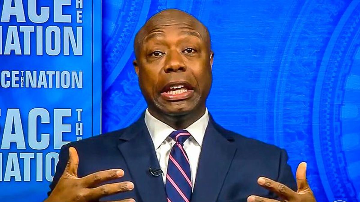 Tim Scott buried for 'odd' attack on Merrick Garland