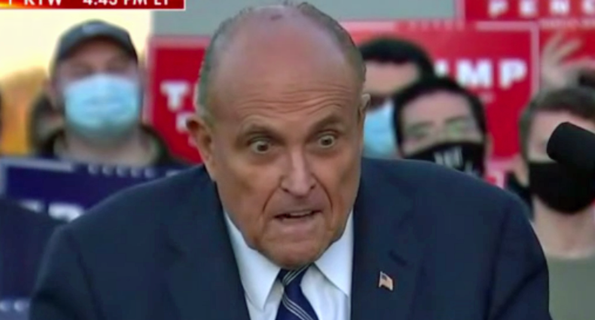 Giuliani faces 'imminent' defamation lawsuit over Dominion smears -- and is told to preserve all records