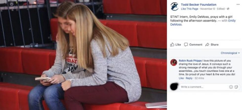 Todd Becker Foundation deleted photos