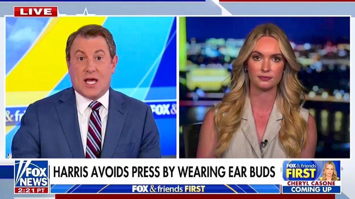 'Outrage': Fox News slams Kamala Harris for 'wearing ear buds' on phone call