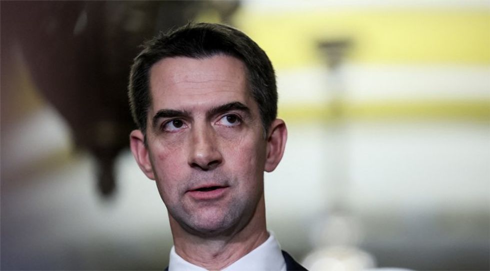 Tom Cotton warns of 'ruinous liability' if companies follow Trump's call to unban TikTok