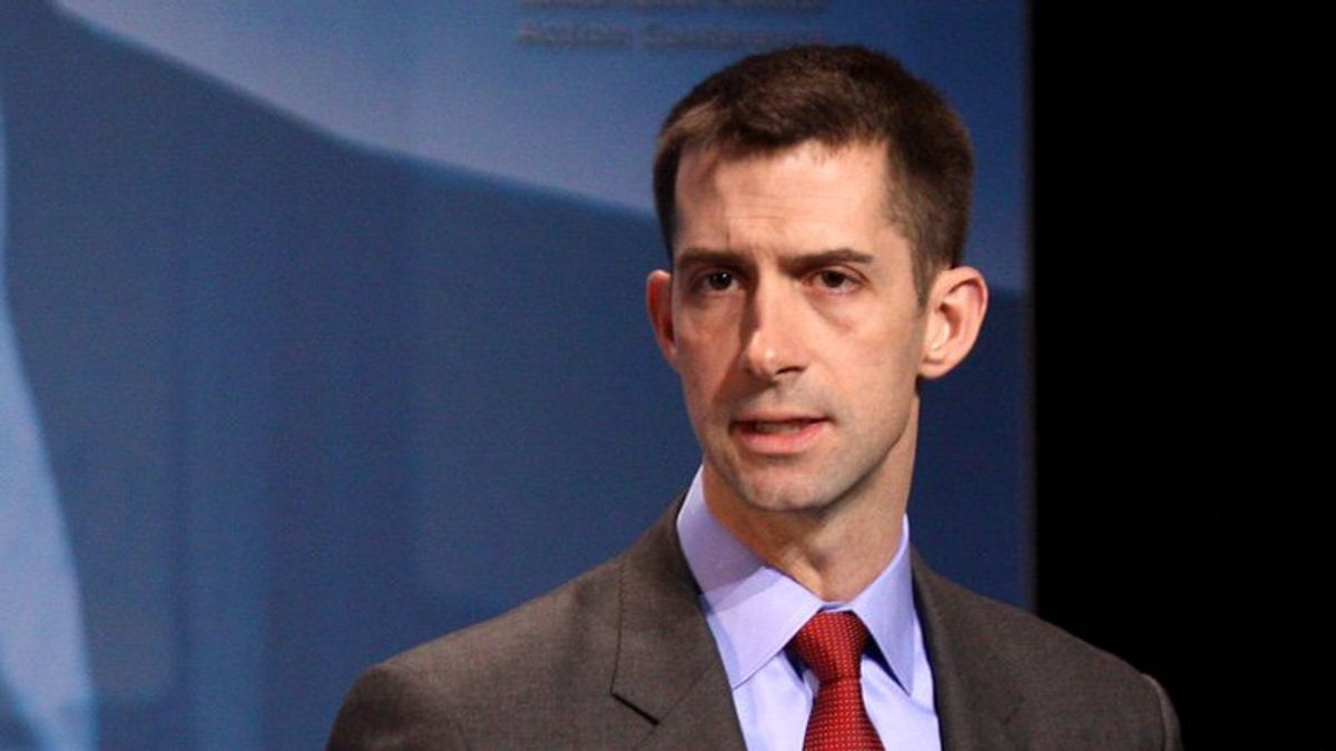 'Is this a joke?' GOP's Tom Cotton slammed for saying Biden must support Ukraine