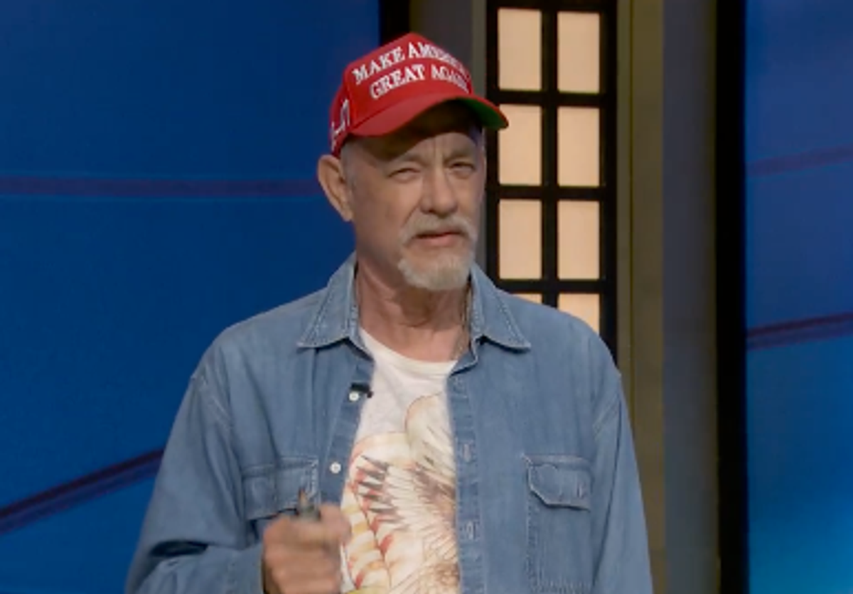 Tom Hanks' SNL return as MAGA racist sends Trump world into tailspin