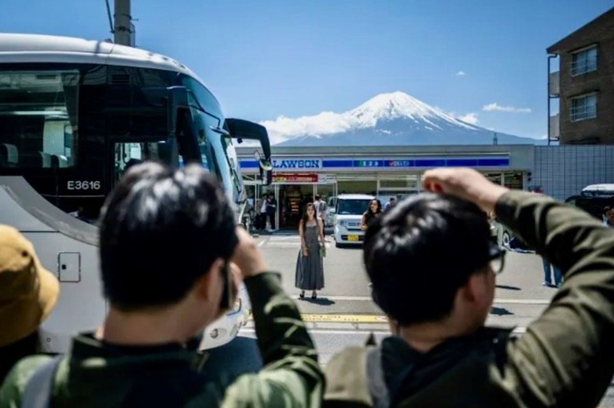 Mount Fuji crowds shrink after Japan brings in overtourism measures