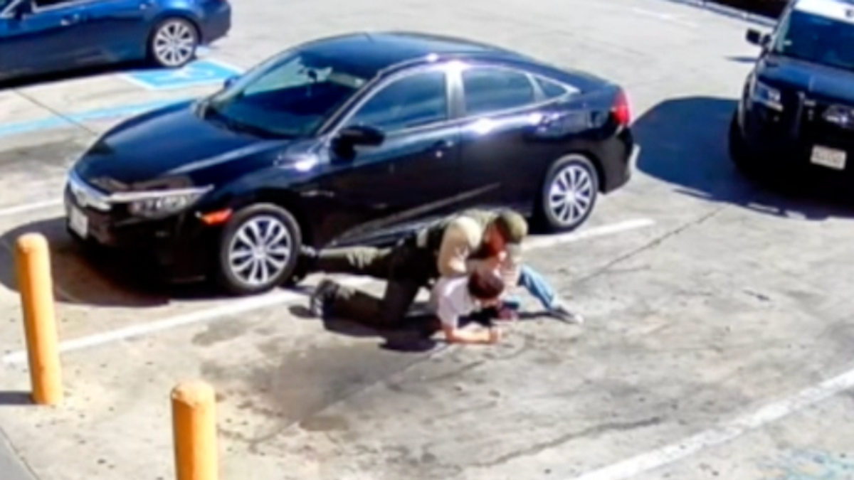 Transgender man punched repeatedly by LA deputy during traffic stop