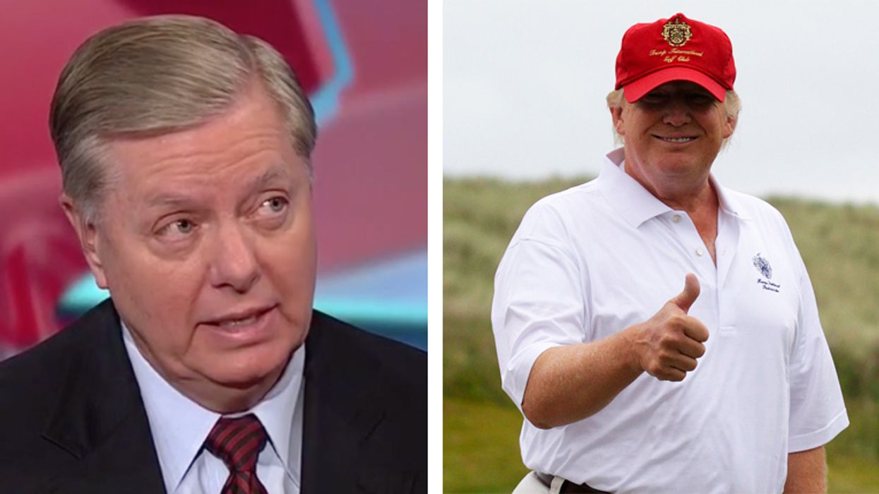 'There could be peril': Lindsey Graham urged Trump to cancel Jan. 6 presser during golf outing