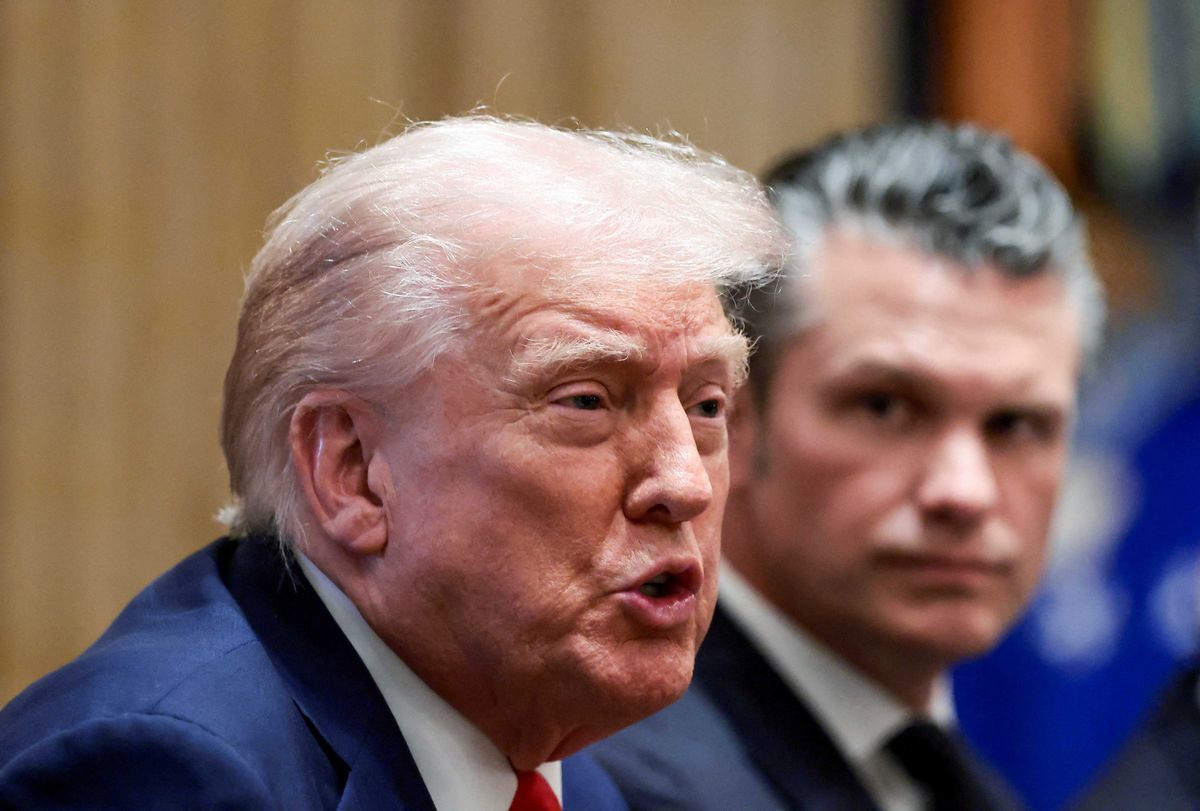 Trump and Hegseth