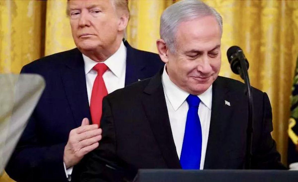 'Netanyahu let us down': Trump throws Israeli leader under the bus at rally