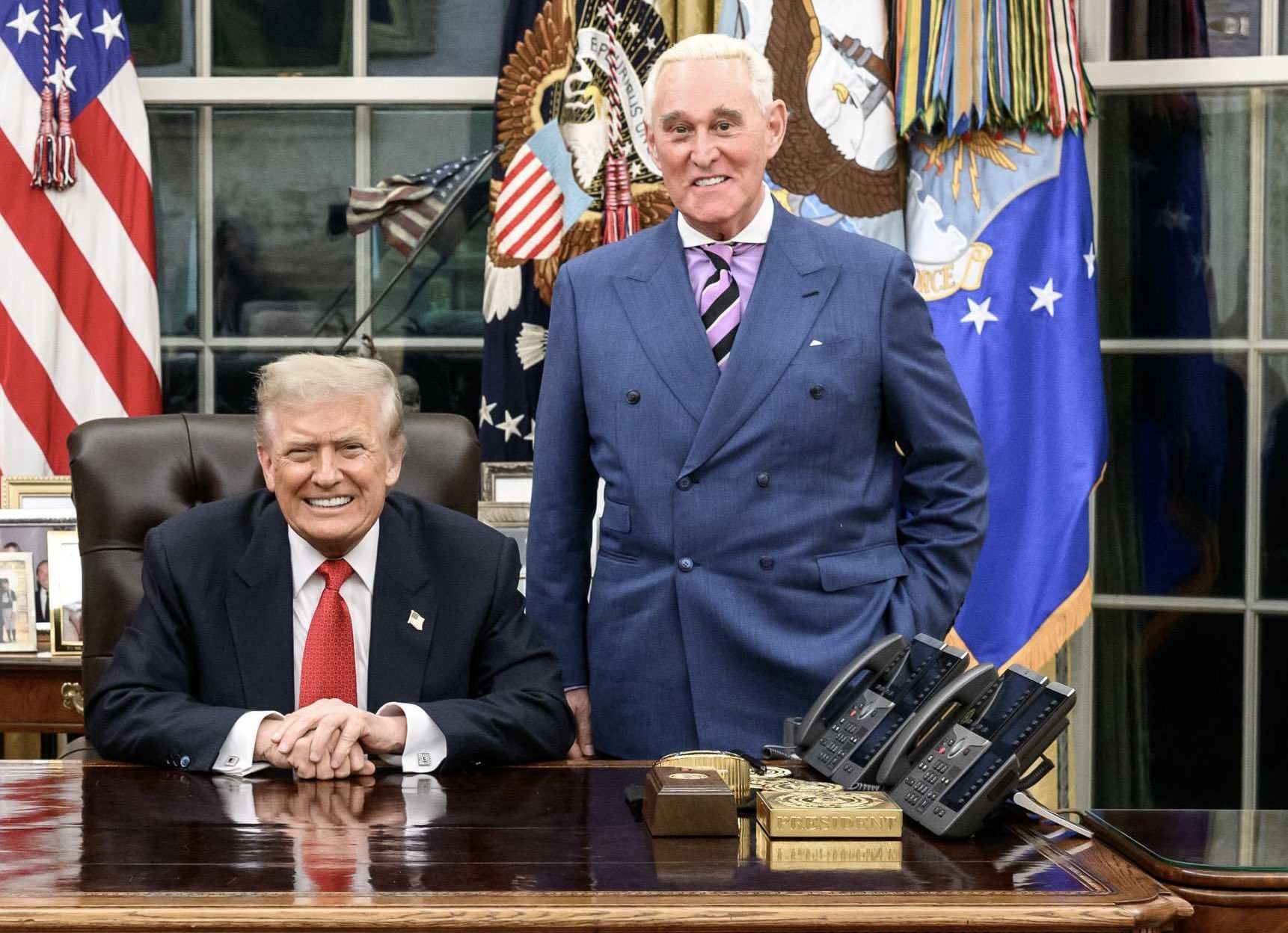 Far-right figure posts photo with Trump to prove president isn't 'slipping and near death'