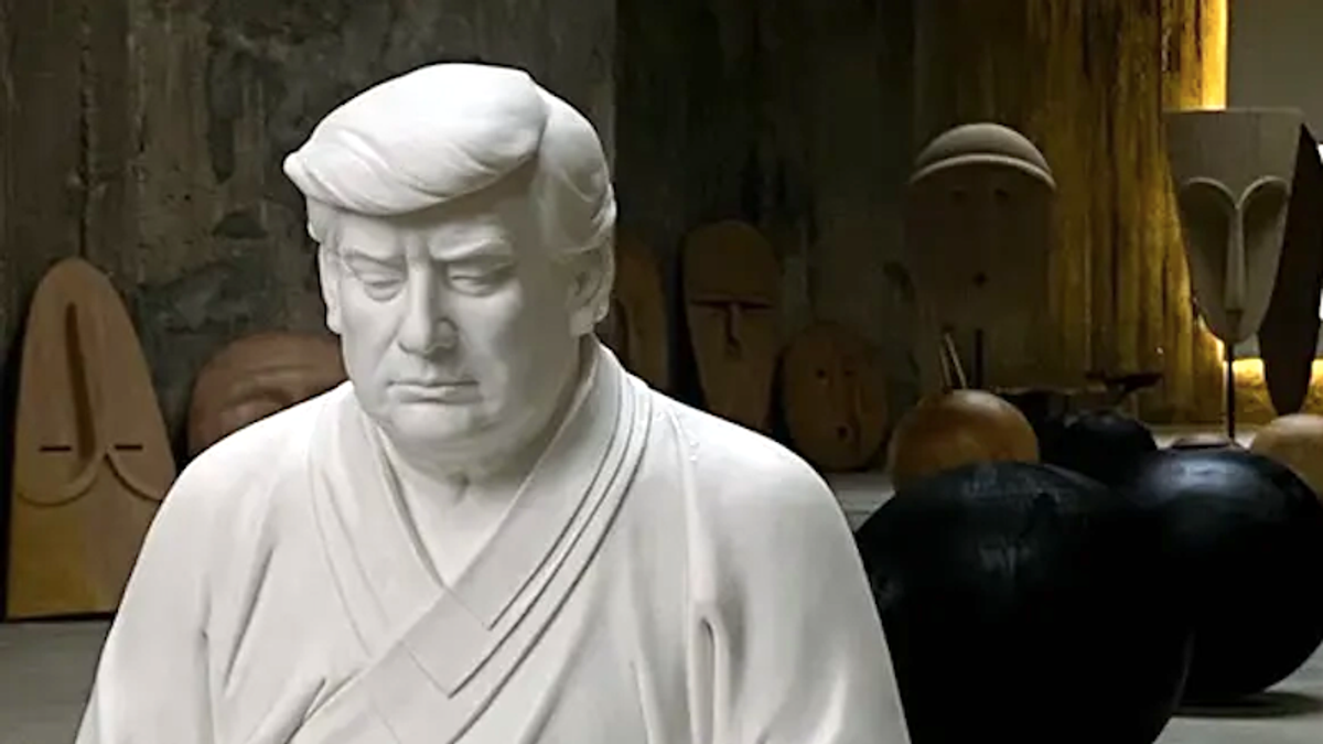 Trump as Buddha? Ex-president unlikely inspiration for Chinese novelty statues