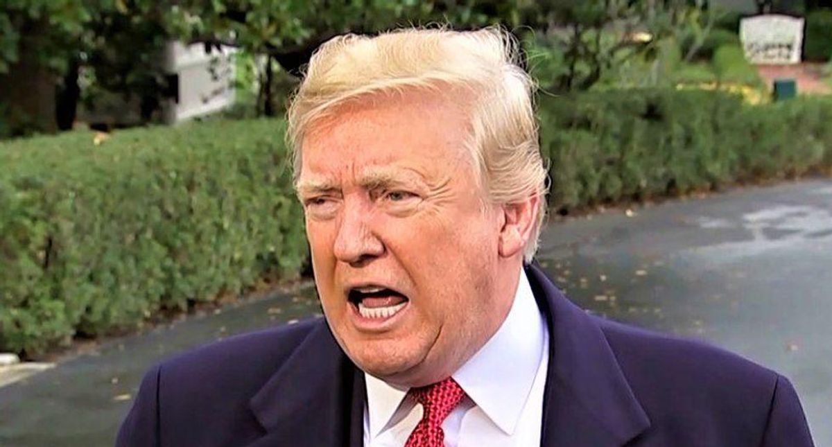 Trump says Democrats are to blame for his supporters rioting at Capitol in rambling new statement