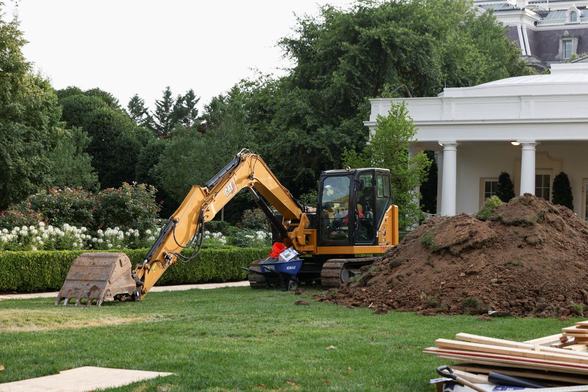 Trump's hero garden features 'obscure' and 'intentionally controversial' names