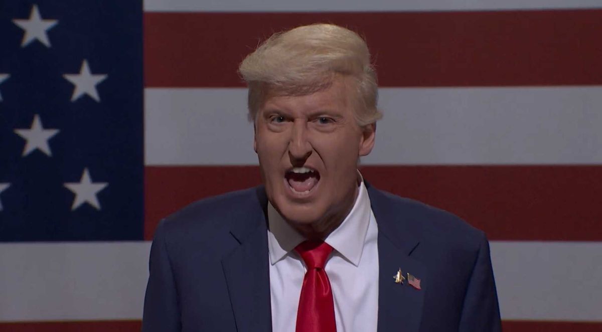 'A poem I wrote': SNL's Trump teases president's big 'secret' with Jeffrey Epstein