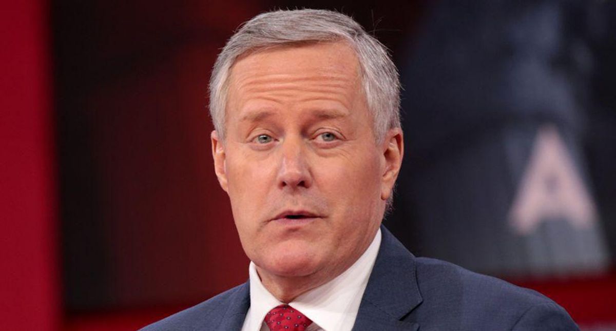 'Please check your Signal': Dems reveal more damning texts received by Mark Meadows ​before​ insurrection