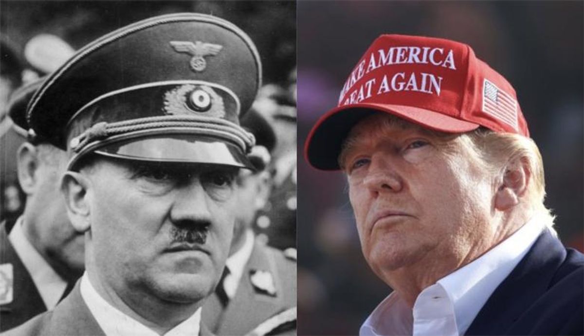 Trump 'tripling down on fascist rhetoric' while denying he's a Hitler fan: Morning Joe