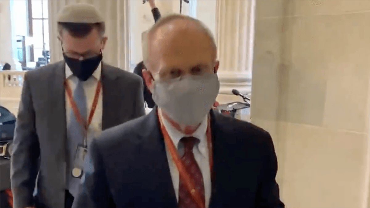 Trump's lawyer called out for going on Fox News to rant instead of paying attention to impeachment arguments