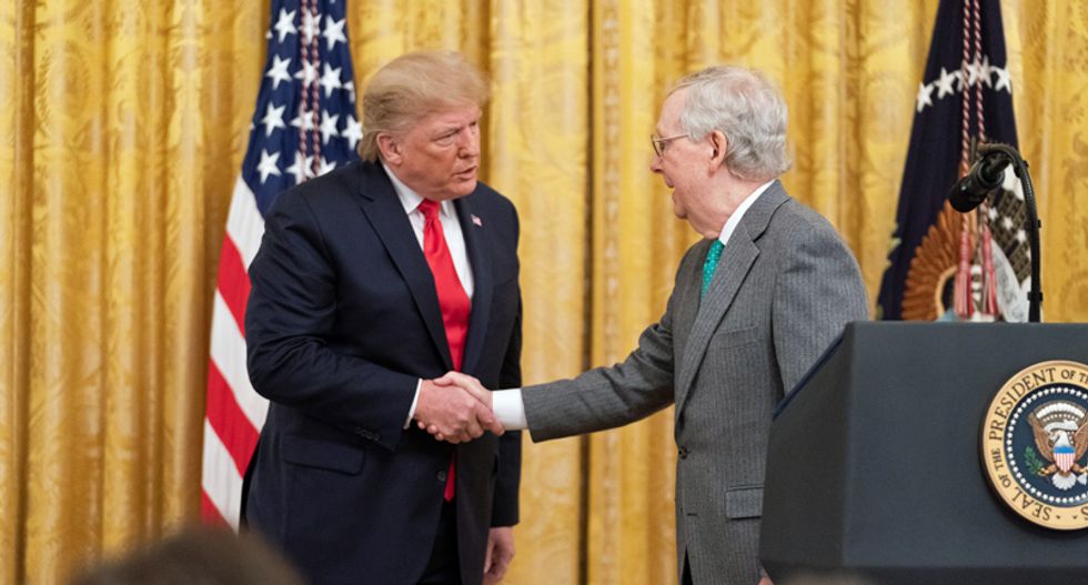 Mitch McConnell sold his soul to Trump -- and now he's trying to bury him: report