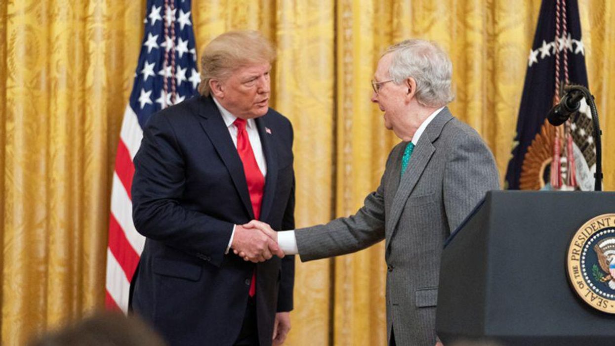 Mitch McConnell desperately wants Trump gone but is stuck ‘playing footsie’ with him: MSNBC analyst