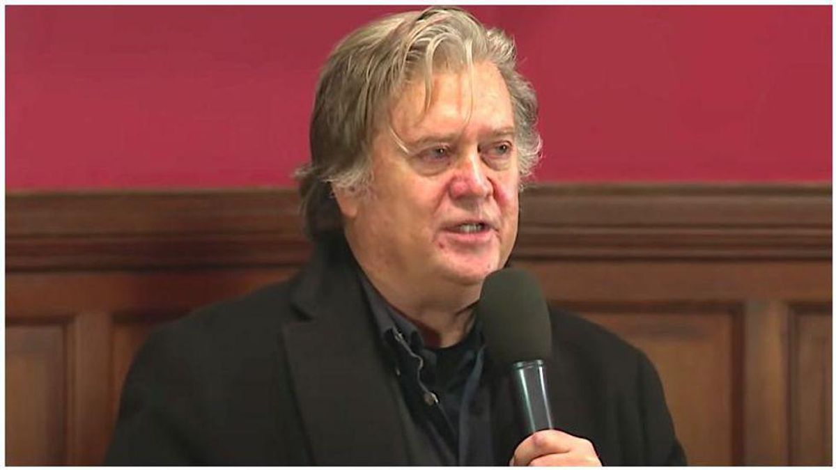 Bannon would love to turn his criminal contempt citation into a revolutionary cause for the MAGA faithful