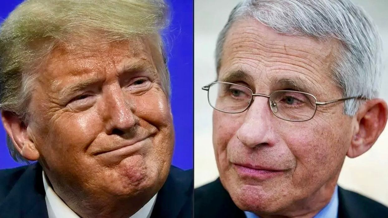 Trump reveals he did the 'opposite' of what Dr. Fauci recommended during pandemic