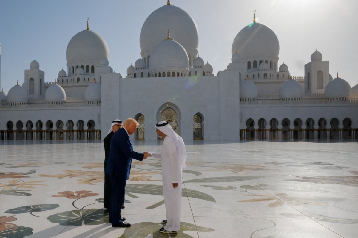 Trump in Abu Dhabi