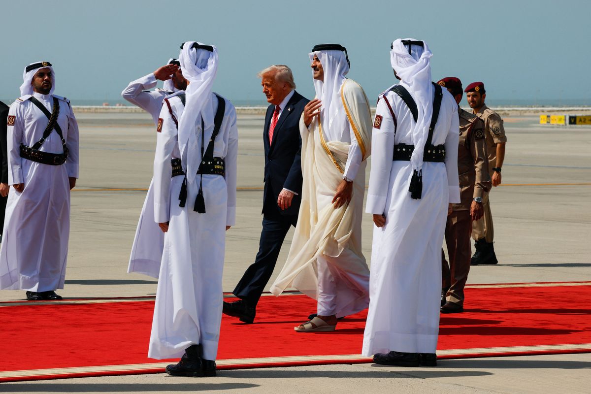Trump in Qatar