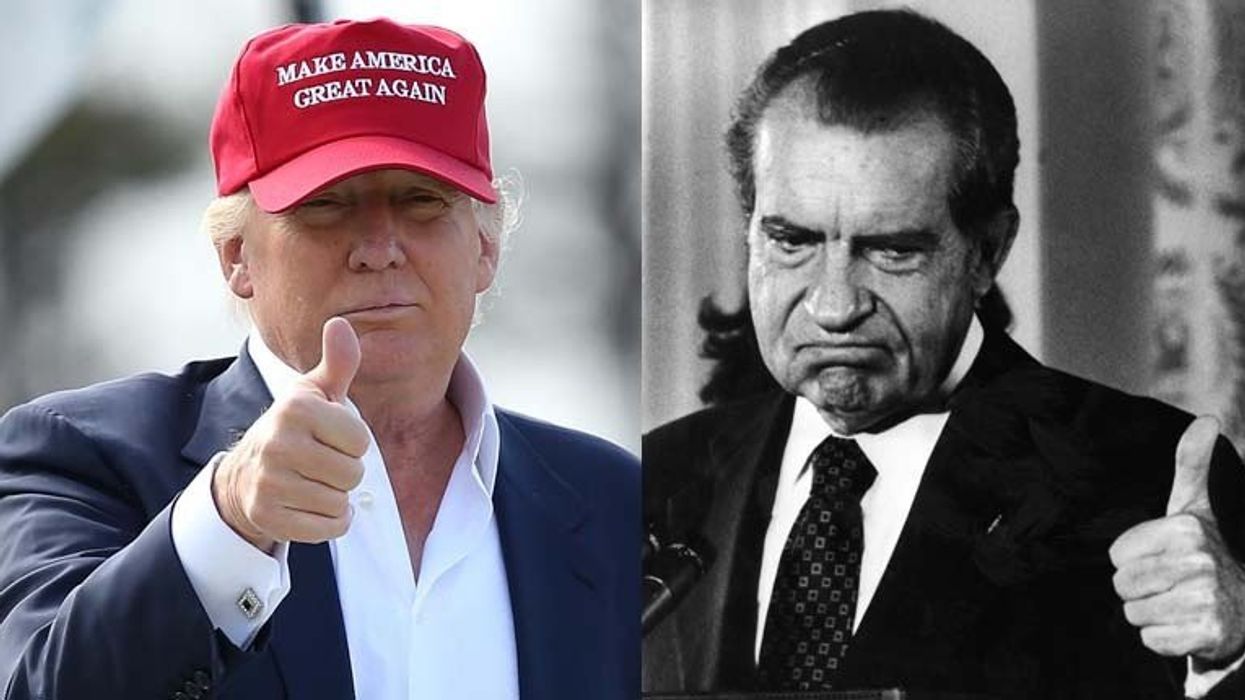 Trump channels Nixon defense in January 6 case