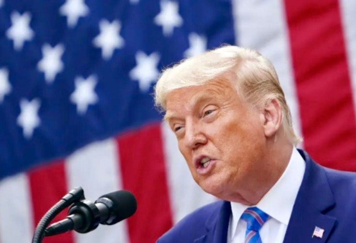 Trump forced to officially 'disavow' new Patriot Party after grifters try to raise funds in his name