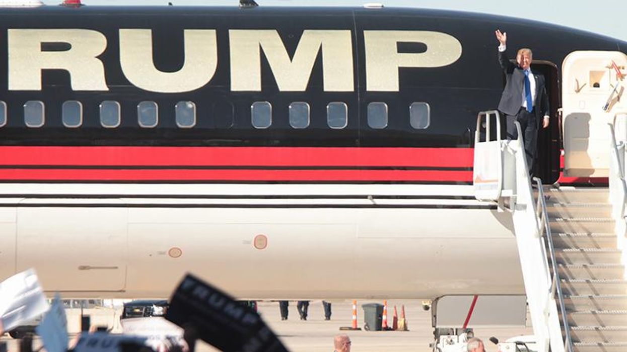 'Trump first and America last': Post-storm Georgia stump speech shocks angry critics