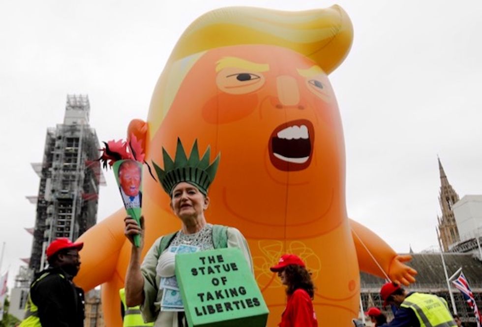 A 'shocking betrayal': Democrat blasts 'the transparently grotesque behavior' of 'child-like' Trump