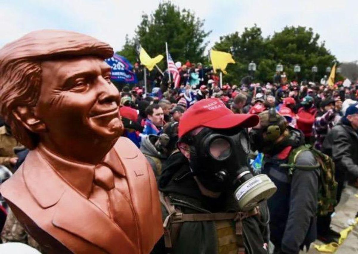 Trump is sitting on $105 million he could contribute to MAGA rioters' defense — but he's leaving them out to dry: report