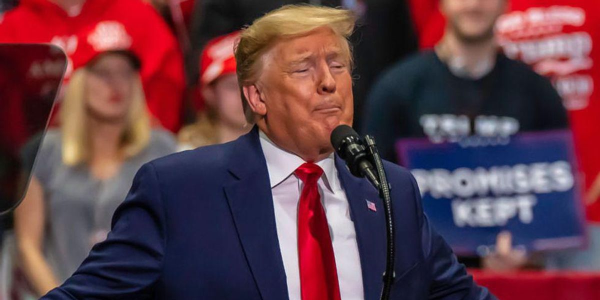 Trump attacks those who lie, cheat, steal and spread disinfo in 103 ...